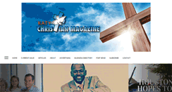 Desktop Screenshot of katychristianmagazine.com
